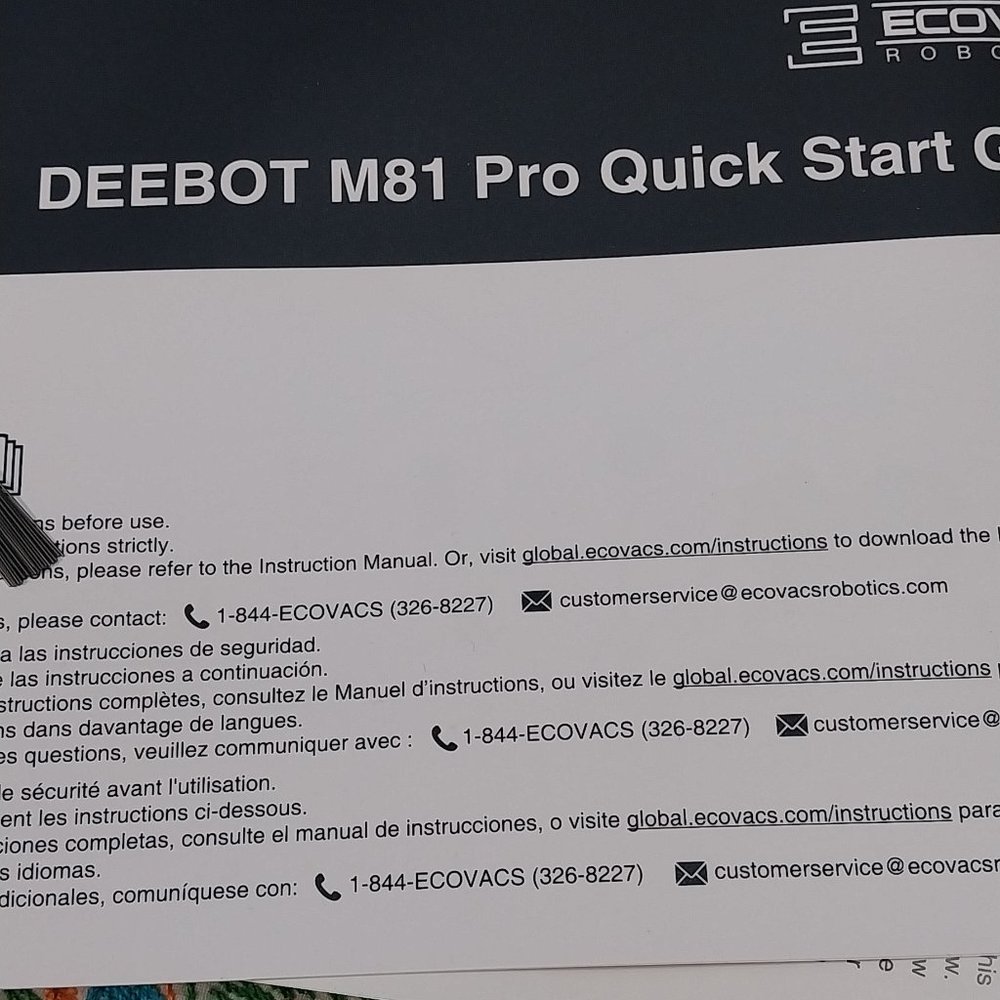2941 Parts and Start Guide for Debot M81 - Picture 4 of 4